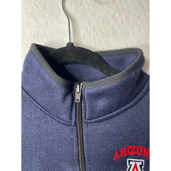 Arizona Wildcats U of A Blue Zipper Jacket w/ Pockets Women's L 12/14 - Picture 5 of 15